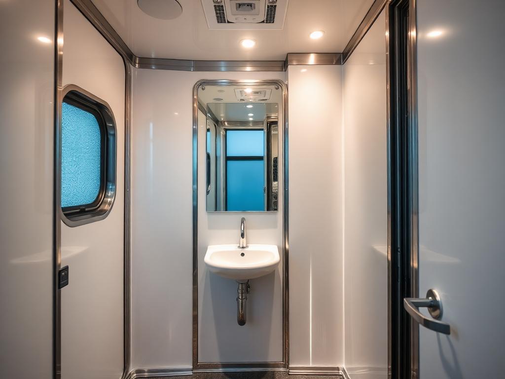 Luxury Restroom Trailers in Rockwood, MI